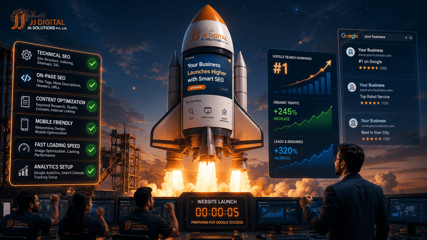 SEO Checklist for New Websites: Launch Right (2026) | JJ Digital